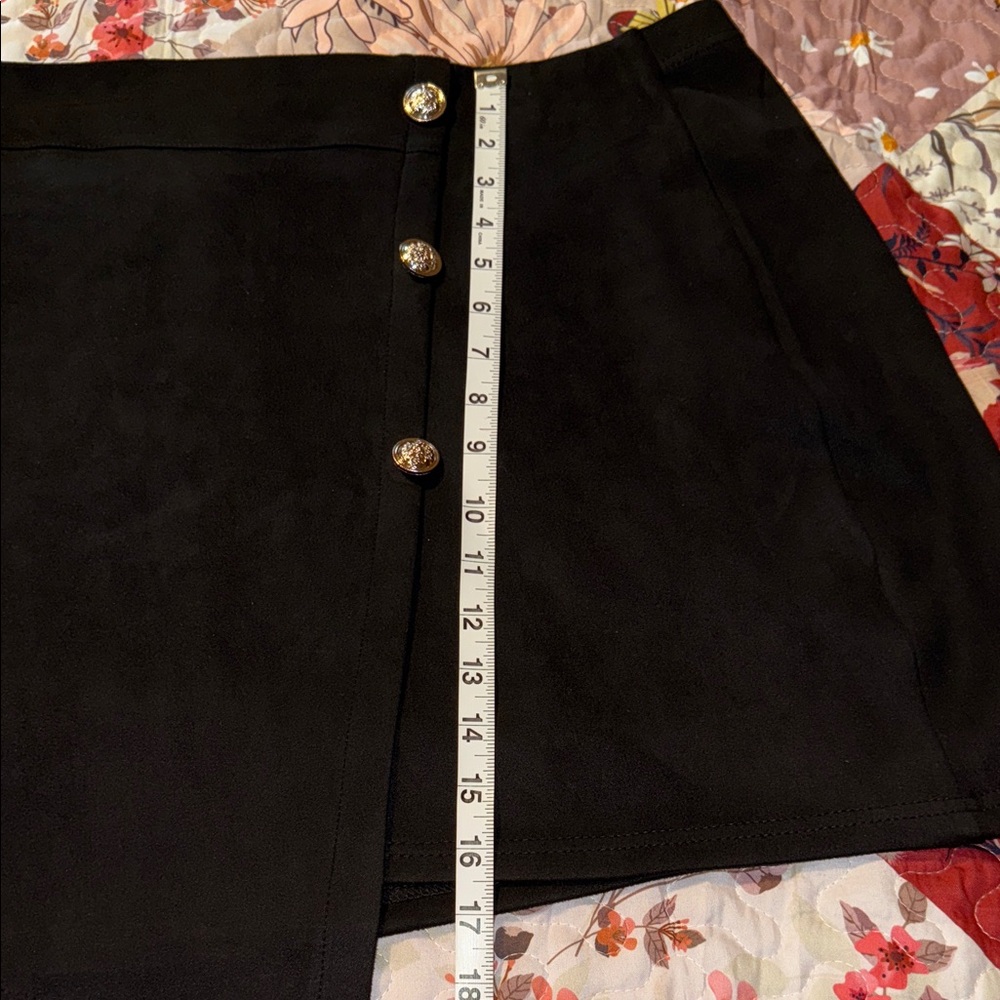 SHEIN Black Curve Mini Skirt - Picture 8 of 8